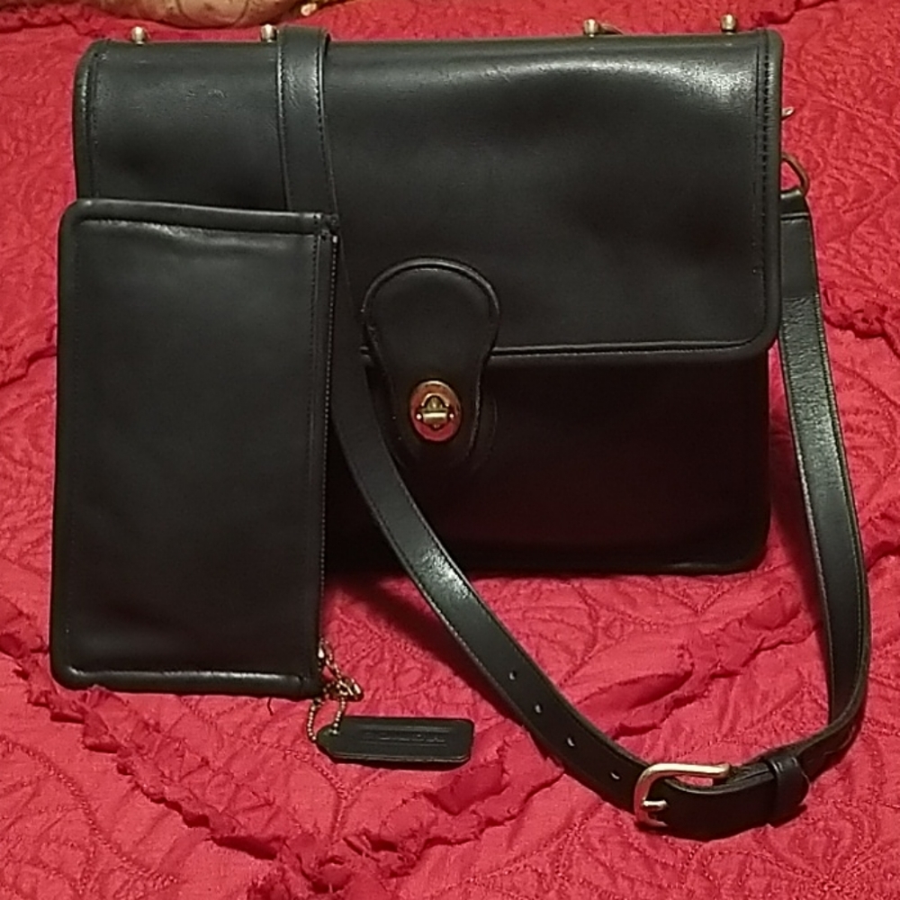 Coach bag and coin purse
